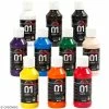 Sortie ✔️ Creativ Company Peinture Acrylique A-Color Assortiment De Peinture Acrylique Brillante A-Color - 100 Ml - 10 Pcs 🥰