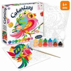 Grosses soldes ⌛ Sentosphère Peinture Numéro Kit Créatif Colorizzy - Peinture Par Numéros - Perruches 👏