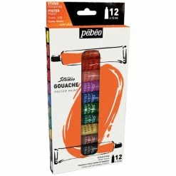 Top 10 😍 Kit Peinture Assortiment Peinture Gouache Pébéo - Studio Gouache - 12 X 12 Ml 👏