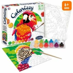 Grosses soldes ✨ Sentosphère Peinture Numéro Kit Créatif Colorizzy - Peinture Par Numéros - Perroquets ✨