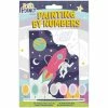 Nouveau ✨ Docrafts Papermania Peinture Numéro Peinture Au Numéro Pour Enfant - Astronaute - 17,5 X 12,5 Cm 🔔