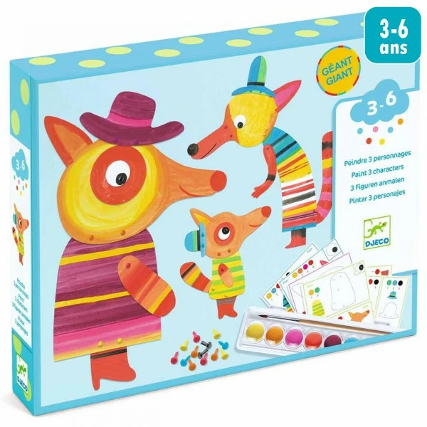 Top 10 ✔️ Kit Activité Manuelle Kit Peinture Et Assemblage Djeco - La Famille Renard - 3 Personnages 🥰 1 Top 10 ✔️ Kit Activité Manuelle Kit Peinture Et Assemblage Djeco - La Famille Renard - 3 Personnages 🥰