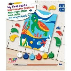Top 10 ⭐ OZ International Peinture Numéro Kit Peinture Par Numéros Enfant - Tommy La Tortue - A Partir De 4 Ans 🤩