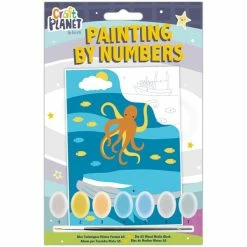 Le moins cher 🎁 Docrafts Papermania Peinture Numéro Peinture Au Numéro Pour Enfant - Fonds Marins - 17,5 X 12,5 Cm 🎁