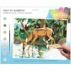 Meilleur prix 🤩 Docrafts Papermania Peinture Numéro Peinture Au Numéro - Biche Et Son Faon - 39,5 X 29,5 Cm ⭐