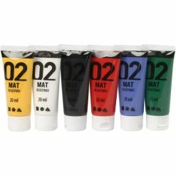 Top 10 🎉 Creativ Company Peinture Acrylique A-Color Assortiment De Peinture Acrylique Mate A-Color - 20 Ml - 6 Pcs 👍