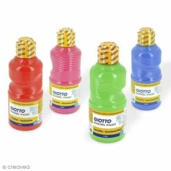 Coupon 👍 Gouache Liquide Enfant Peinture Giotto Gouache - School Paint - 250 Ml 🎁