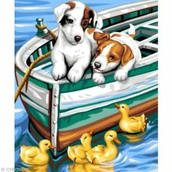 Grosses soldes 🛒 KSG Peinture Numéro - Chiens Et Canards 🔥