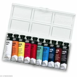 Offres ❤️ Pébéo Gouache Tube Gouache Pebeo Tempera Assortiment - Boite 10 Tubes 10 Ml 🔥