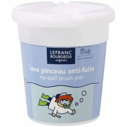 Grosses soldes 🌟 Lefranc Bourgeois Pinceau Enfant Et Accessoires Lave Pinceau Anti-fuite 🤩