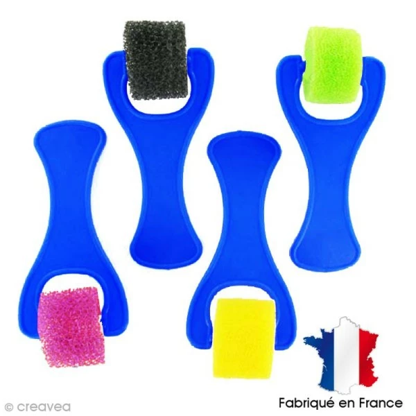 Remise ✔️ Ammi Rouleau Peinture Lot De 4 Rouleaux Mousse à Crépir 👏 1 Remise ✔️ Ammi Rouleau Peinture Lot De 4 Rouleaux Mousse à Crépir 👏