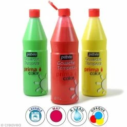 Grosses soldes 😀 Pébéo Gouache Primacolor 1L 😀