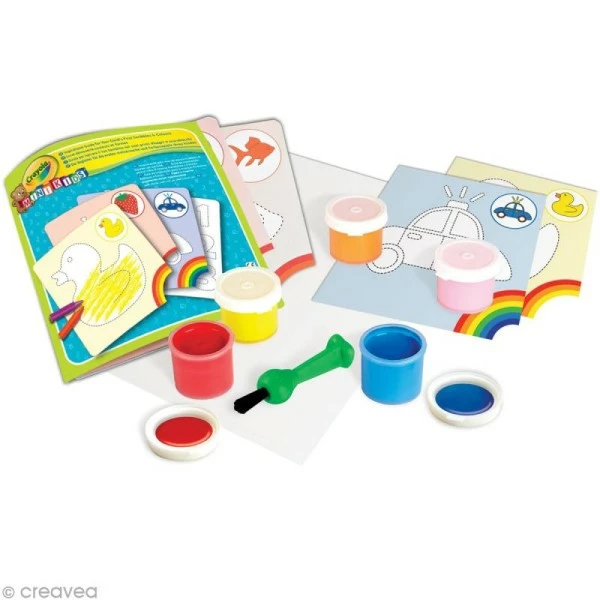 Grosses soldes 💯 Kit De Gouache Kit Peinture - Crayola Mini Kids ⭐ 2 Grosses soldes 💯 Kit De Gouache Kit Peinture - Crayola Mini Kids ⭐ – Image 2