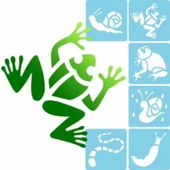 Les meilleures critiques de 🧨 Avenue Mandarine Pochoir Enfant Animaux De La Pluie - Set De 6 ⭐