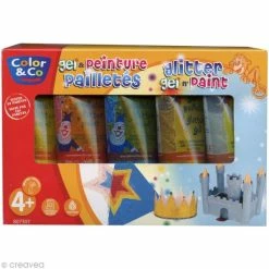 Le moins cher 🧨 Assortiment Gouache Pailletée Lefranc Bourgeois 5 X 75 Ml 🔥