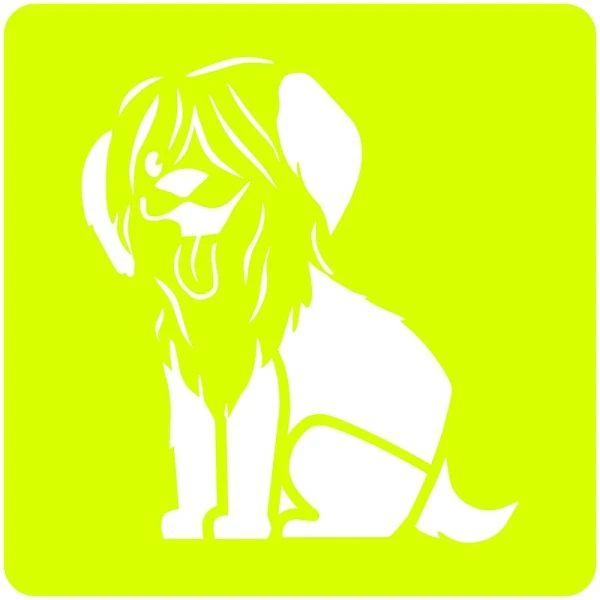 Bon marché ✔️ Avenue Mandarine Pochoir Enfant Animaux Familiers - Set De 6 🔥 3 Bon marché ✔️ Avenue Mandarine Pochoir Enfant Animaux Familiers - Set De 6 🔥 – Image 3