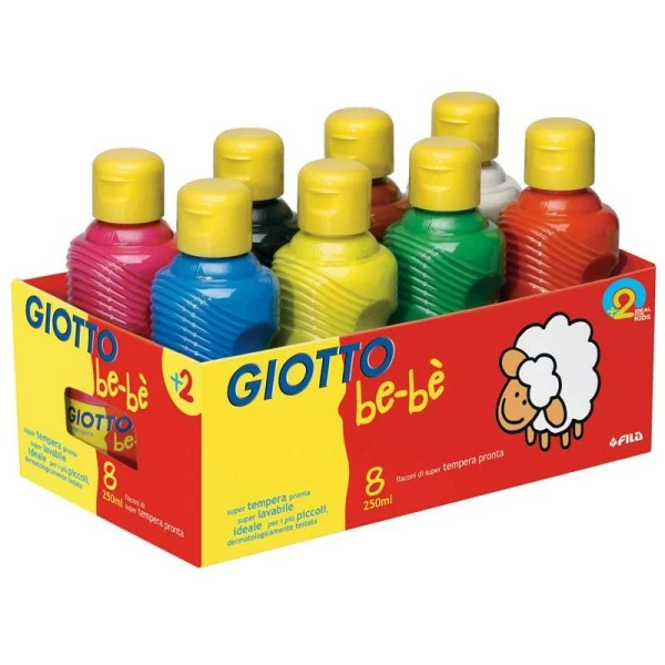 Top 10 ⭐ Gouache Liquide Enfant Peinture Gouache GIOTTO Bébé - Couleurs Assorties - 250ml - 8 Pcs ❤️ 1 Top 10 ⭐ Gouache Liquide Enfant Peinture Gouache GIOTTO Bébé - Couleurs Assorties - 250ml - 8 Pcs ❤️