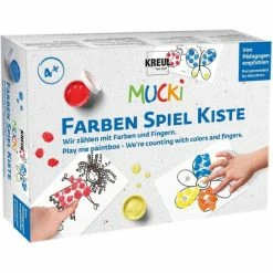 Vente flash 😉 KREUL Peinture Au Doigt Gouache Aux Doigts "Mucki" - Kit "J'apprends à Compter" 🛒