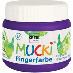 Offres 😀 KREUL Peinture Au Doigt Gouache Aux Doigts "Mucki" - 150 Ml - Violet 🤩