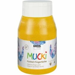 Les meilleures critiques de 🔥 KREUL Peinture Au Doigt Gouache Aux Doigts Nacrée "Mucki" - 500 Ml - Lingot D'or 🔥