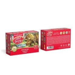 Promo ⭐ Czech Beads Exclusive Gouache Liquide Gouache Tempera Peinture, Toile Pour, Pinceaux, Ensemble Peinture, 6 Couleurs X 20 Ml, Peinture, Enf 🥰 -Peinture enfant Soldes Magasin unnamed file 471