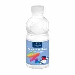 De gros 💯 LEFRANC & BOURGEOIS Bouteille De Peinture Gouache Liquide - Redimix - 250 Ml - Blanc - Lefranc Bourgeois ❤️
