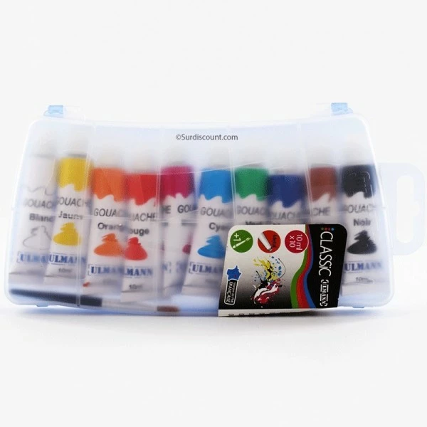 Le moins cher 🔔 Gouache Liquide Lot De 10 Tubes De Peinture Gouache - 10 Ml - Accessoires -By Ulmann 👏 1 Le moins cher 🔔 Gouache Liquide Lot De 10 Tubes De Peinture Gouache - 10 Ml - Accessoires -By Ulmann 👏