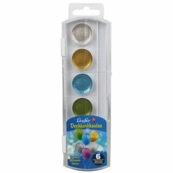 Bon marché ⭐ Laufer Gouache Pastille Boîte De Peinture En Pastille, 6 Couleurs Pailletées 😉