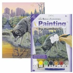 Tout neuf 🎉 La Fourmi Unicraft Peinture Numéro Tableau Peinture Par Numéros "Reflets" 22,5x30 Cm ✨