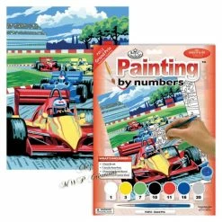 Remise ⌛ La Fourmi Unicraft Peinture Numéro Tableau Peinture Par Numéros "Grand Prix" 22,5x30 Cm 🛒