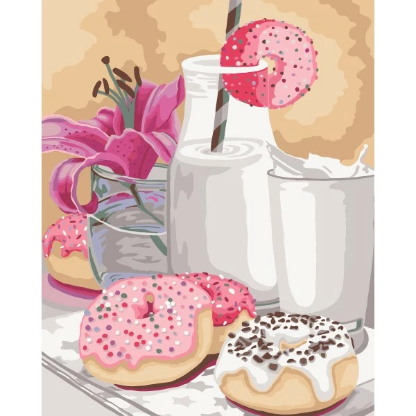 Vente flash đ€© Peinture NumĂ©ro Kit Peinture Par NumĂ©ros Wizardi Sweet Breakfast 40x50 Cm B056 đ 1 Vente flash đ€© Peinture NumĂ©ro Kit Peinture Par NumĂ©ros Wizardi Sweet Breakfast 40x50 Cm B056 đ