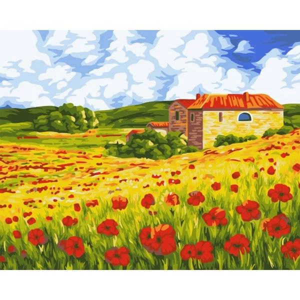 Les meilleures critiques de 😀 Peinture Numéro Kit Peinture Par Numéros Wizardi Poppy Meadow 40x50 Cm A091 👍 1 Les meilleures critiques de 😀 Peinture Numéro Kit Peinture Par Numéros Wizardi Poppy Meadow 40x50 Cm A091 👍