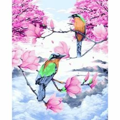 Top 10 ⌛ Peinture Numéro Kit Peinture Par Numéros Wizardi Oiseaux De Paradis 40x50 Cm H109 🔔