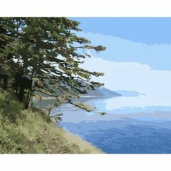 Les meilleures critiques de 😍 Peinture Numéro Kit Peinture Par Numéros Wizardi Lac Baïkal, Listvianka 40x50 Cm A025 ❤️