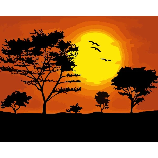 Vente flash đ Peinture NumĂ©ro Kit Peinture Par NumĂ©ros Wizardi Sunset 40x50 Cm A021 â 1 Vente flash đ Peinture NumĂ©ro Kit Peinture Par NumĂ©ros Wizardi Sunset 40x50 Cm A021 â