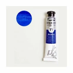 Grosses soldes 👍 PEBEO Gouache Liquide Pébéo Peinture Gouache 1 Tube De 20 Ml Bleu Prusse T7 204 ✨