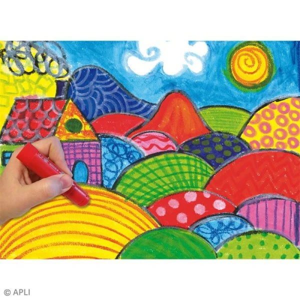 Coupon ❤️ Apli Kids Kit De Gouache Gouache Solide Color Sticks - Assortiment 6 Couleurs 😍 6 Coupon ❤️ Apli Kids Kit De Gouache Gouache Solide Color Sticks - Assortiment 6 Couleurs 😍 – Image 6