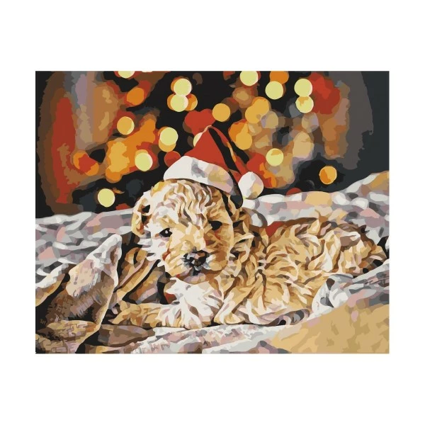 Meilleur prix 🧨 Wizardi Peinture Numéro Kit De Peinture Par Numéros - Petit Père Noël - 40x50 Cm 👍 1 Meilleur prix 🧨 Wizardi Peinture Numéro Kit De Peinture Par Numéros - Petit Père Noël - 40x50 Cm 👍