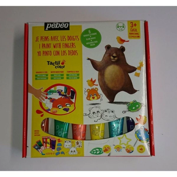 Bon marché 🧨 Gouache Enfant Peinture Gouache Aux Doigts Pébéo 😀 2 Bon marché 🧨 Gouache Enfant Peinture Gouache Aux Doigts Pébéo 😀 – Image 2