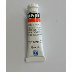 Coupon ⌛ Lefranc Bourgeois Gouache Enfant Tube Gouache 15ml Linel Lefranc & Bourgeois Rouge De Cadmium Ecarlate 418 😍
