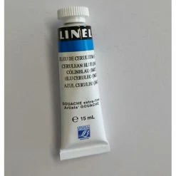 Vente flash 🥰 Lefranc Bourgeois Gouache Enfant Tube Gouache 15ml Linel Lefranc & Bourgeois Bleu De Ceruleum 065 🥰