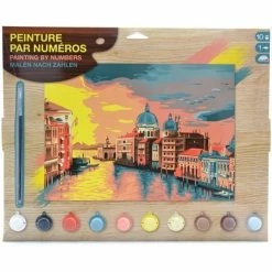 Top 10 😍 OZ International Peinture Numéro Peinture Par Numéros - Venise - 35,5 X 27,9 Cm 🎉