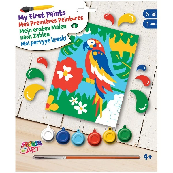 Meilleure affaire ⌛ OZ International Peinture Numéro Kit Peinture Par Numéros Enfant - Paco Le Perroquet - A Partir De 4 Ans 🌟 1 Meilleure affaire ⌛ OZ International Peinture Numéro Kit Peinture Par Numéros Enfant - Paco Le Perroquet - A Partir De 4 Ans 🌟