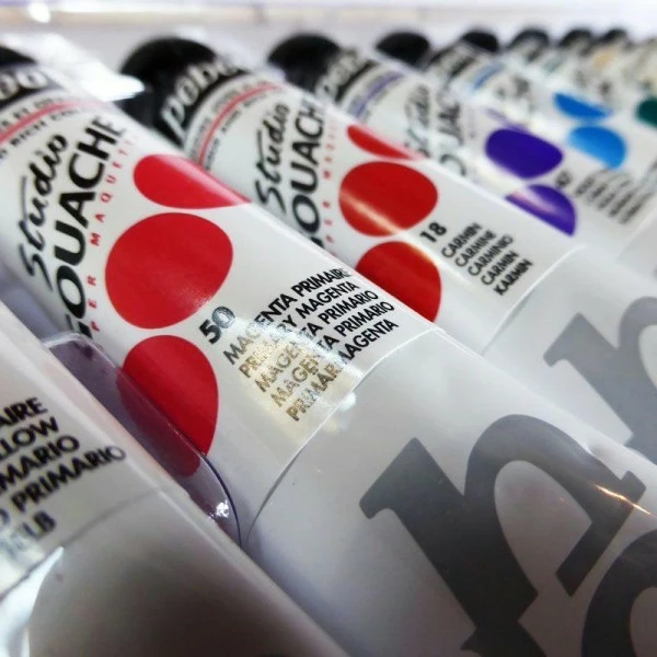 Remise ✔️ Pébéo Gouache Liquide Studio Gouache Set 10x20ml Tubes + 1 Brush 🤩 2 Remise ✔️ Pébéo Gouache Liquide Studio Gouache Set 10x20ml Tubes + 1 Brush 🤩 – Image 2