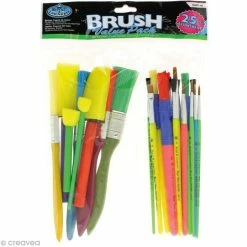 Offres 🌟 Royal Langnickel Set Pinceaux Set De Pinceaux Et Tampons Pour Enfants - 25 Pcs 😍