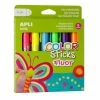 Offres 🔔 Kit De Gouache Gouache Solide En Stick Fluo - APLI Kids - 6 X 6 G 😉