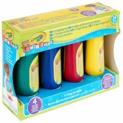 Meilleur prix 🔔 Peinture Au Doigt Crayola En Bouteille - 175 Ml - 4 Pcs 😉