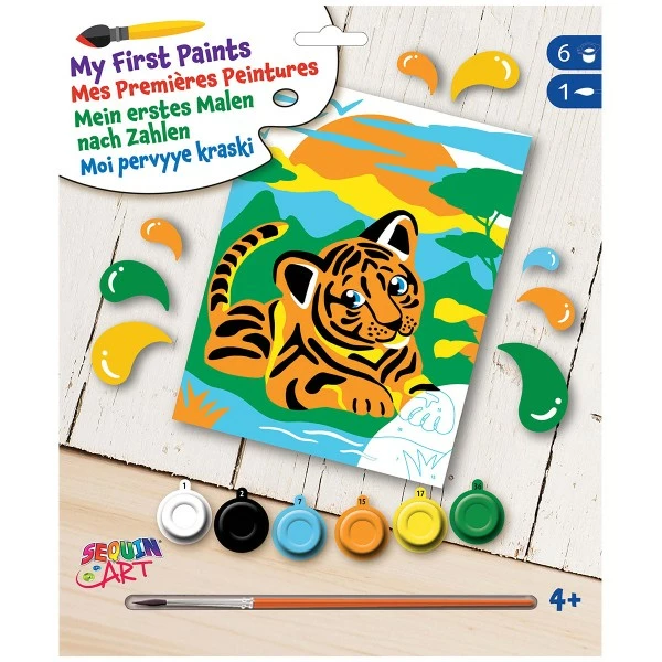 Budget 🌟 OZ International Peinture Numéro Kit Peinture Par Numéros Enfant - Tifou Le Tigre - A Partir De 4 Ans 🌟 1 Budget 🌟 OZ International Peinture Numéro Kit Peinture Par Numéros Enfant - Tifou Le Tigre - A Partir De 4 Ans 🌟