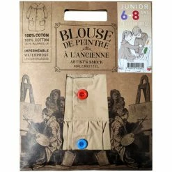 Meilleure affaire 🌟 OZ International Pinceau Enfant Et Accessoires Blouse De Peinture Enfant Bleu 5 - 10 Ans ✔️