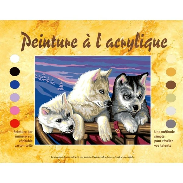 Meilleure vente 🥰 OZ International Peinture Numéro Adulte - Le Grand Nord 😉 2 Meilleure vente 🥰 OZ International Peinture Numéro Adulte - Le Grand Nord 😉 – Image 2